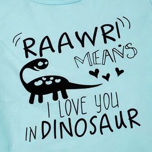 🦕Rawr Means I love you 2pc🦕